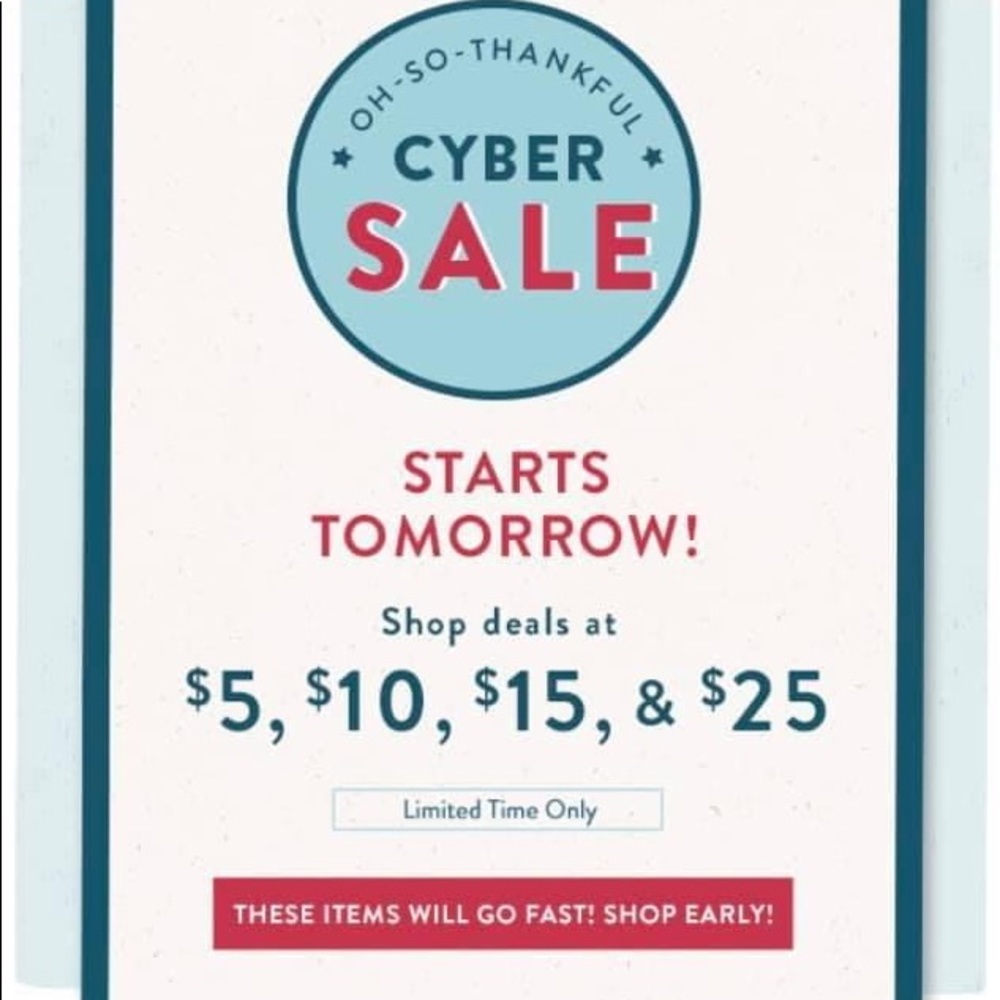 Clothing cyber sale ..